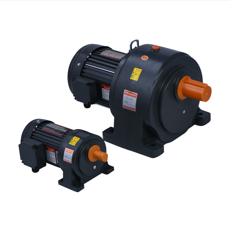 100w 0.125hp Electric Motor Gearbox 3 Phase Motor With Reduction Gearbox 18mm Shaft