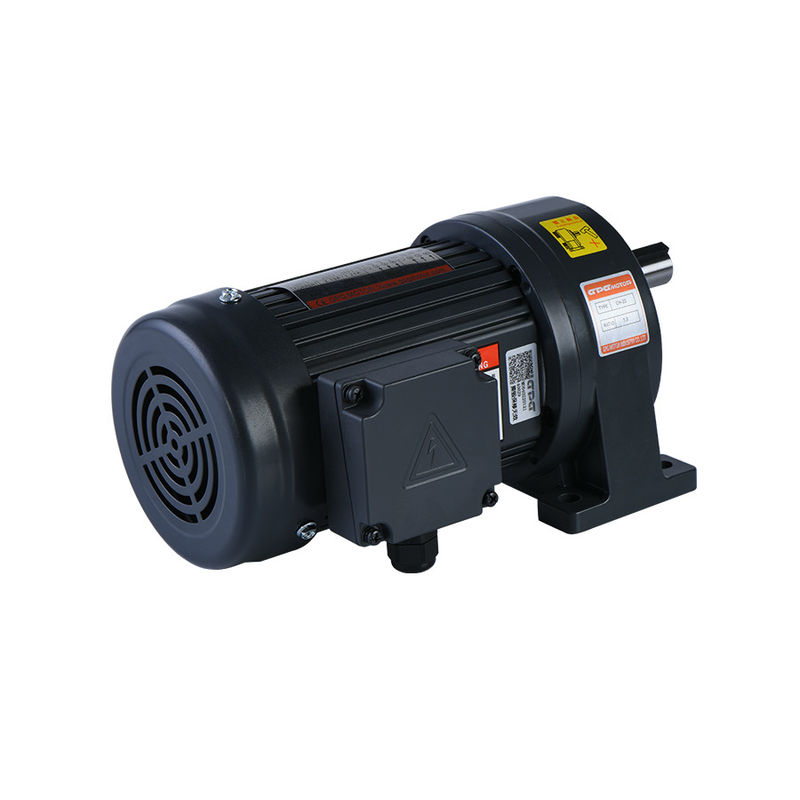 100w 0.125hp Gear Box For Electric Motor Vertical Type With Flange Cv Type